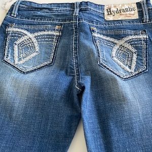 Hydraulic Jeans Cropped Hem NWOT